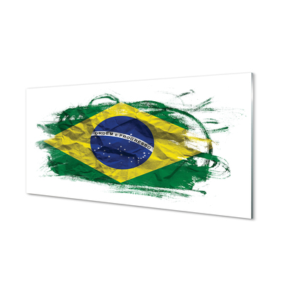 Plexiglas foto Brazilië vlag