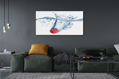 Plexiglas schilderij Frambozenwater