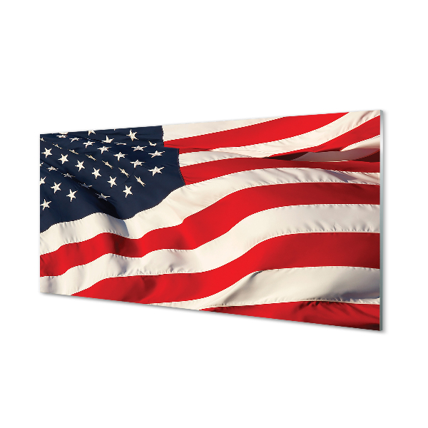 Plexiglas foto Vlag van verenigde staten