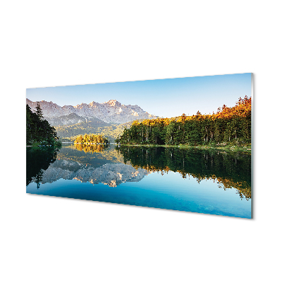 Foto op plexiglas Duitsland mountains lake forest