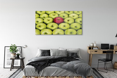 Plexiglas schilderij Groene en rode appels