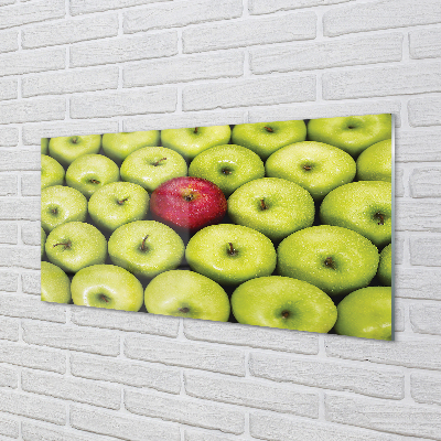 Plexiglas schilderij Groene en rode appels