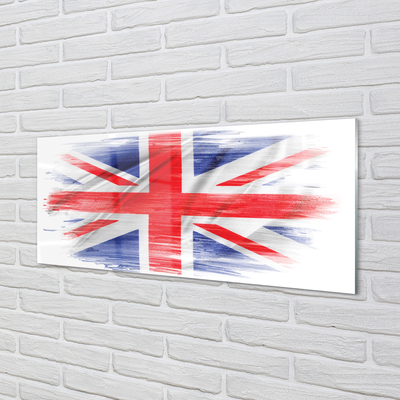 Plexiglas foto Vlag van groot-brittannië