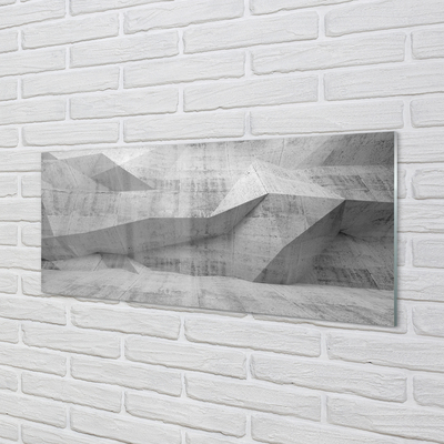 Plexiglas print Steenbeton abstractie