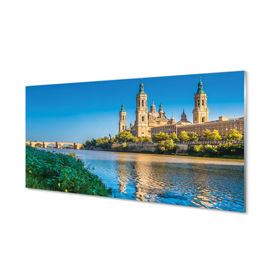 Foto op plexiglas Spanje kathedraal van de rivier