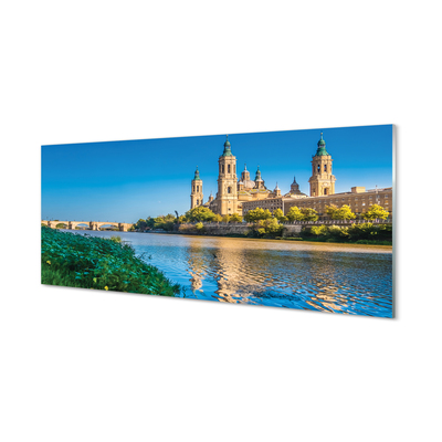 Foto op plexiglas Spanje kathedraal van de rivier