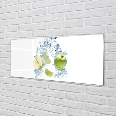 Plexiglas schilderij Water appel gesneden