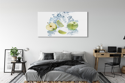 Plexiglas schilderij Water appel gesneden