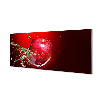 Plexiglas schilderij Apple druppels water