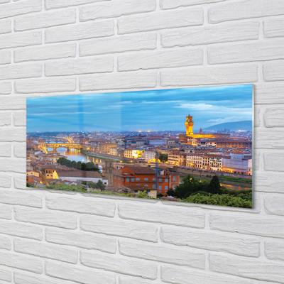 Foto op plexiglas Italië zonsondergang panorama