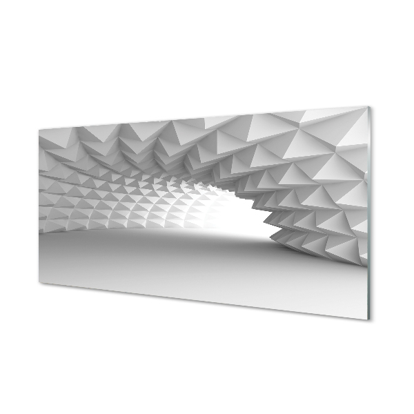 Foto op plexiglas Tunnel in 3d-kegels