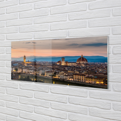 Foto op plexiglas Italië panorama mountains cathedral