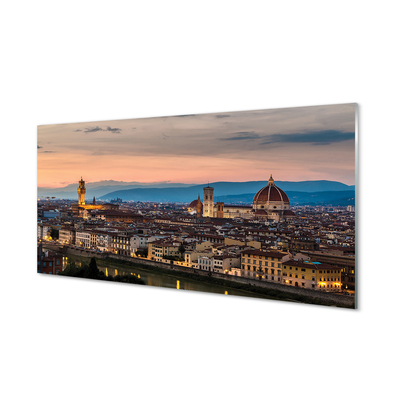 Foto op plexiglas Italië panorama mountains cathedral