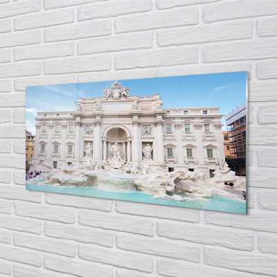 Foto op plexiglas Kathedraal van rome fontein