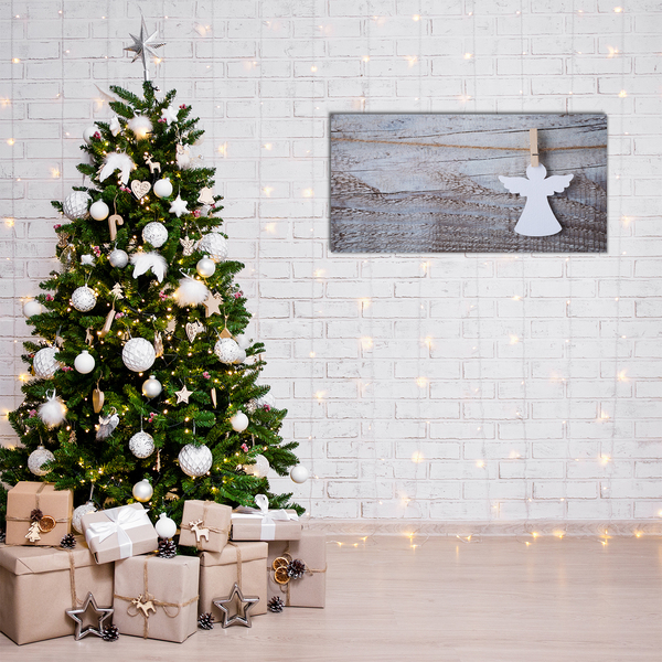 Foto op plexiglas Holy Angel Winter