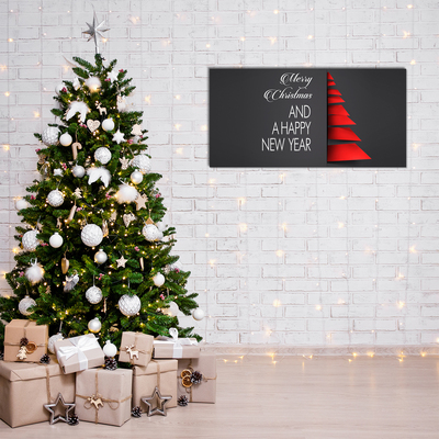 Foto op plexiglas Abstractie Decoratie van de kerstboom