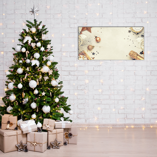 Foto op plexiglas De Snuisterijen van Kerstmis