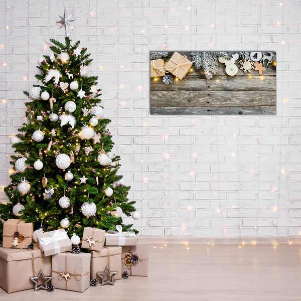 Foto op plexiglas Kerstcadeaus decoratie van de kerstboom