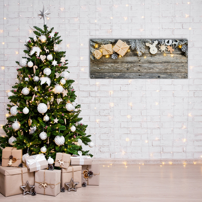 Foto op plexiglas Kerstcadeaus decoratie van de kerstboom