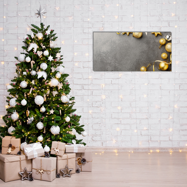 Foto op plexiglas Golden Stars kerstvakantie