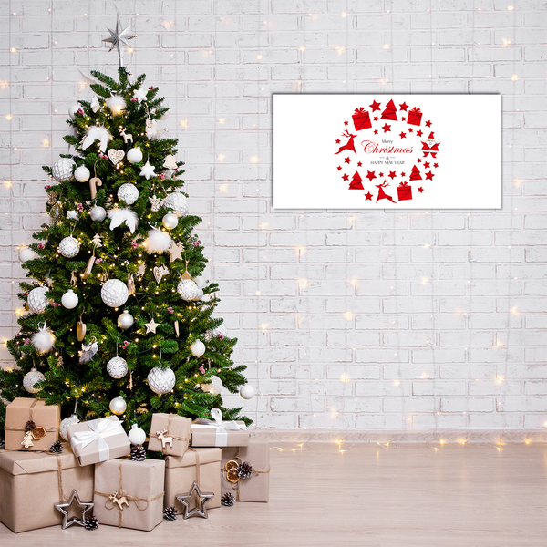 Plexiglas schilderij Kerstvakantie Decorations