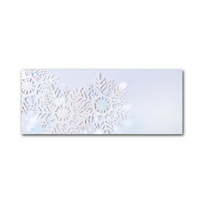 Plexiglas schilderij Sneeuwvlokken Winter Snow
