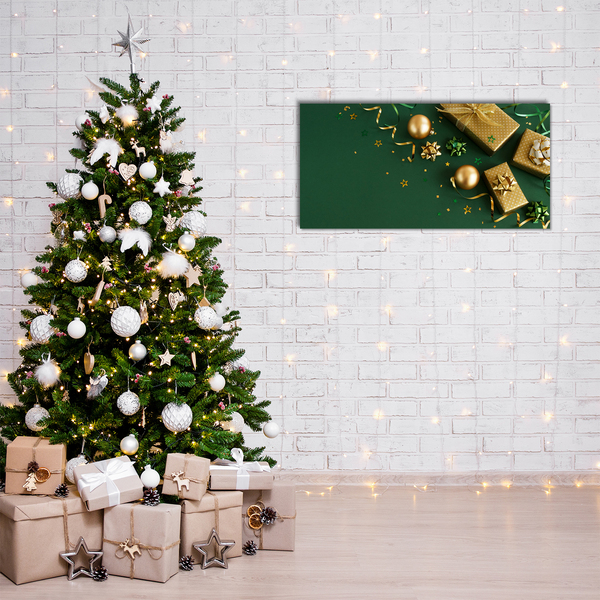 Plexiglas schilderij Giften van de Winter Holiday Decorations