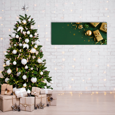 Plexiglas schilderij Giften van de Winter Holiday Decorations