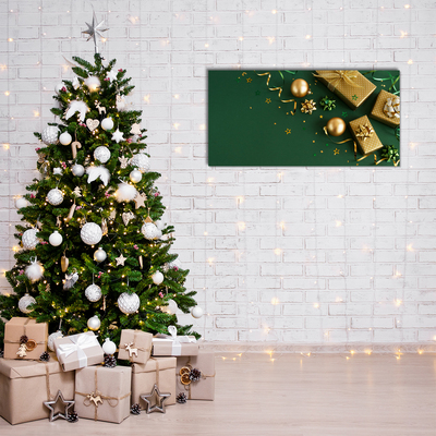 Plexiglas schilderij Giften van de Winter Holiday Decorations