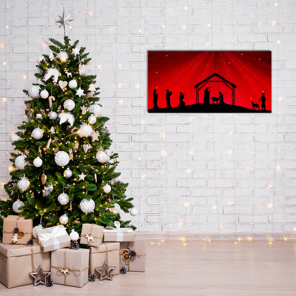 Plexiglas schilderij Star kerstvakantie