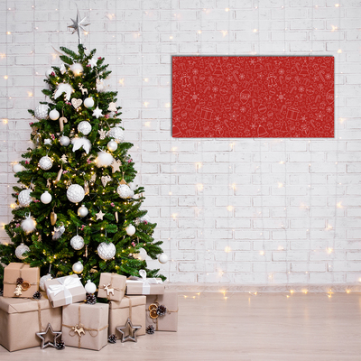 Plexiglas schilderij Christmas Decoration Wintervakantie