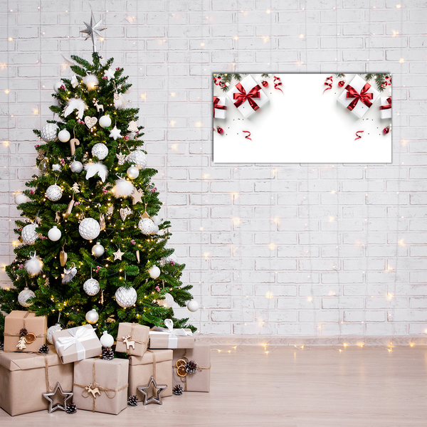 Plexiglas schilderij Gifts Heilige Kerstmis Takjes