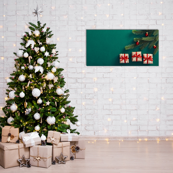 Plexiglas schilderij Gifts Winter Kerstmis van de vakantie