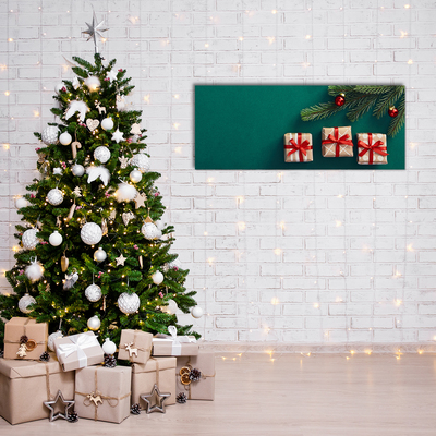 Plexiglas schilderij Gifts Winter Kerstmis van de vakantie