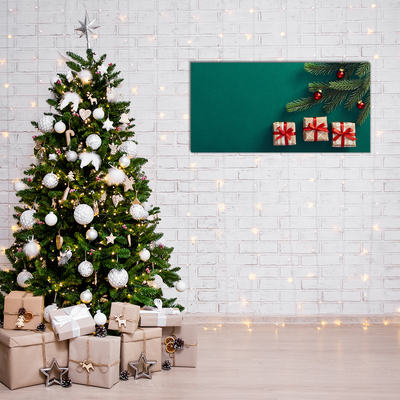Plexiglas schilderij Gifts Winter Kerstmis van de vakantie