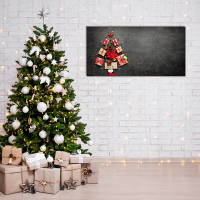 Plexiglas schilderij Giften van Kerstmis van de abstractie