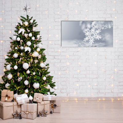 Plexiglas schilderij Snowflake Christmas Decoration