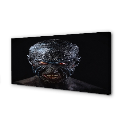 Schilderij canvas Een enge