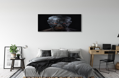 Schilderij canvas Een enge