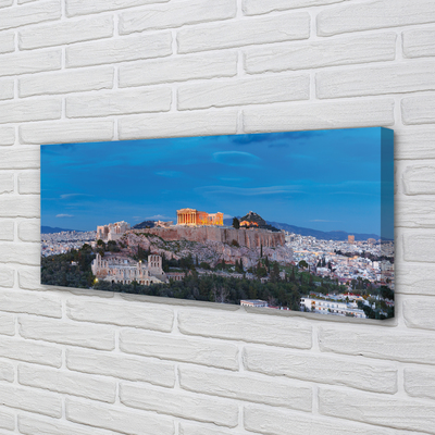 Foto op canvas Griekenland panorama van athene