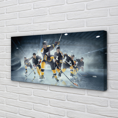 Canvas doek foto Hockey