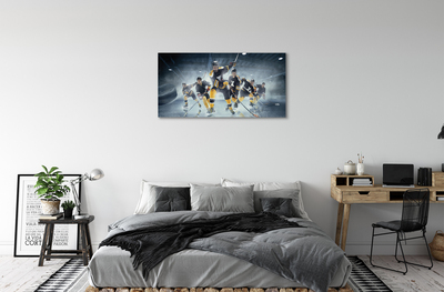 Canvas doek foto Hockey