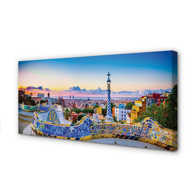 Foto op canvas Spanje city panorama