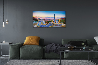 Foto op canvas Spanje city panorama