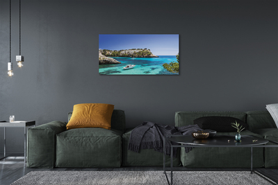 Foto op canvas Spanje cliffs sea coast