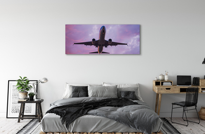 Schilderijen op canvas doek Wolken sky-vliegtuig