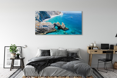 Foto op canvas Griekenland beach sea coast