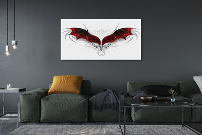 Schilderij canvas Dragon wings