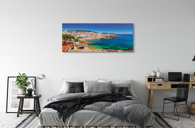 Foto op canvas Spanje beach city coast