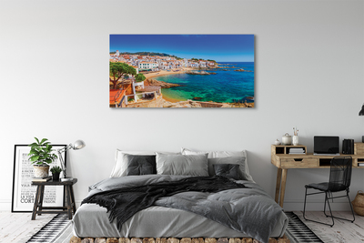 Foto op canvas Spanje beach city coast